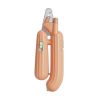 Ai Wo Pet Nail Clipper Cat Nail Pliers Dog Nail Knife LED Light Stainless Steel Nail Grinder Pet Supplies - Cactus White Light Style - Orange - PCS