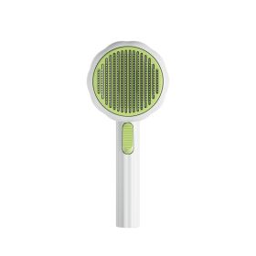 Pumpkin comb, pet comb, cat comb, pet brush, dog needle comb, floating hair remover, pet products, cross-border - Sunflower Comb - New Bud Green