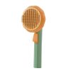 Pumpkin comb, pet comb, cat comb, pet brush, dog needle comb, floating hair remover, pet products, cross-border - Pumpkin Comb - Green