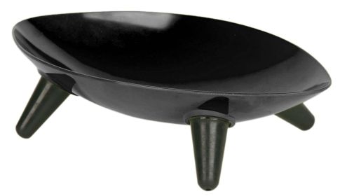 Melamine Couture Sculpture Single Dog Bowl - S4BKSPB