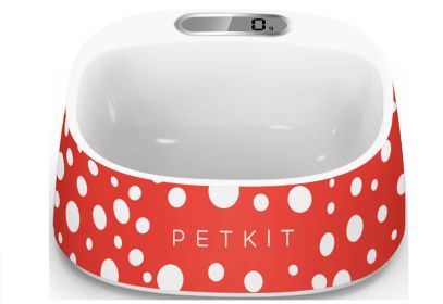 PETKIT FRESH Smart Digital Feeding Pet Bowl - Red / White