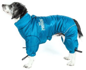 Helios Thunder-crackle Full-Body Waded-Plush Adjustable and 3M Reflective Dog Jacket - Small