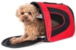 Airline Approved Folding Zippered Sporty Mesh Pet Carrier - Medium