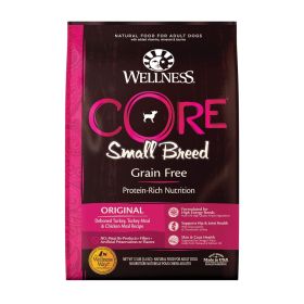 Wellness CORE Natural Grain Free Dry Dog Food;  Small Breed;  12-Pound Bag - 4lb