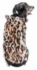 Pet Life Luxe 'Lab-Pard' Dazzling Leopard Patterned Mink Fur Dog Coat Jacket - Small