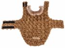 Pet Life Luxe 'Furpaw' Shaggy Elegant Designer Dog Coat Jacket - Medium