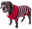 Polo-Casual Lounge Cable Knit Designer Turtle Neck Dog Sweater - Medium