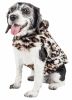 Pet Life Luxe 'Lab-Pard' Dazzling Leopard Patterned Mink Fur Dog Coat Jacket - Small