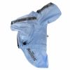 Dog Helios 'Torrential Shield' Waterproof Multi-Adjustable Pet Dog Windbreaker Raincoat - Blue - X-Small