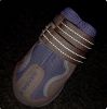 Pet dog walking shoes mesh breathable dog shoes - Grey - Size3-4.5cm