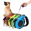Cat Traction Rope Belt Dogs Walking Automatic Flexible Dog Leash - Yellow - 3 M