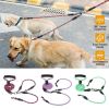 Outdoor No-Tangle Dogs Lead Double Dogs Leash - Pink - Dogs Leash