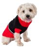Snow Flake Cable-Knit Ribbed Fashion Turtle Neck Dog Sweater - X-Small