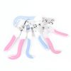 Stainless Steel Dog Nail Clippers and Trimmer with Safety Guard and Nail Grind File Large Dog Cat Rabbit Bird Nail Scissor Pet Grooming - pink