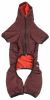 Pet Life Active 'Fur-Breeze' Heathered Performance 4-Way Stretch Two-Toned Full Bodied Hoodie - Burgundy - X-Small