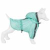 Dog Helios 'Torrential Shield' Waterproof Multi-Adjustable Pet Dog Windbreaker Raincoat - Green - X-Small