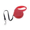 Durable Dog Leash Automatic Retractable Nylon Dog Lead Extending Puppy Walking Leads For Small Medium Dogs 3M / 5M Pet Products - red - 3m