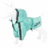 Dog Helios 'Torrential Shield' Waterproof Multi-Adjustable Pet Dog Windbreaker Raincoat - Green - X-Small