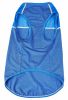 Pet Life Active 'Aero-Pawlse' Heathered Quick-Dry And 4-Way Stretch-Performance Dog Tank Top T-Shirt - Blue - X-Small