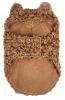 Pet Life Luxe 'Furpaw' Shaggy Elegant Designer Dog Coat Jacket - Small