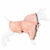 Dog Helios 'Torrential Shield' Waterproof Multi-Adjustable Pet Dog Windbreaker Raincoat - Pink - X-Small