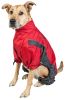 Touchdog Quantum-Ice Full-Bodied Adjustable and 3M Reflective Dog Jacket w/ Blackshark Technology - X-Large